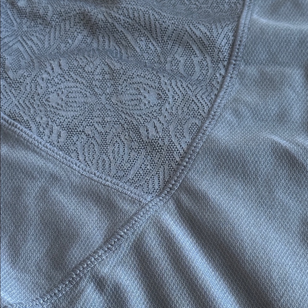 Athleta Gray and Purple Athletic Top - Picture 5 of 7